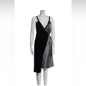 SOLD Maje Wrap V neck Dress, Size 1
